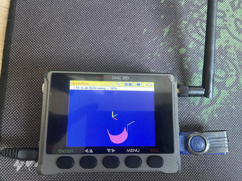 Drip Feed DNC USB Reader For CNC Machines With WiFi Transfer Portable Micro DNC Device Compatible with Fanuc