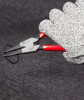 11 Inch Lock Ring Pliers For Removing And Installing Retaining Rings Circlip Gearshift Rings Angle Tip Pliers With Anti Slip Plastisol Grips