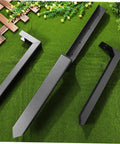 Heavy Duty Fence Post Repair Kit 2 Pack Thickened Metal Fence Anchors for Metal and Wood Posts Weather Resistant Ground Spike
