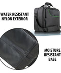 Grab And Go Console Carrying Case For Xbox Series S, Xbox One, And Xbox 360, Water Resistant Travel Case with ripstop nylon exterior