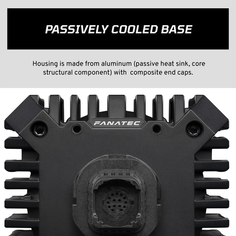 Sim Racing CSL DD QR2 Wheel Base With 5 Nm Direct Drive, Pro Grade Dynamic Force Feedback, QR2 Quick-Release System, Passively Cooled Aluminum Housing, PC Compatible Direct Drive Base For Ultra Responsive Precision fanatec base