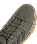 Close-up of Daily 4.0 Mens Skate Sneakers with flexible textile upper, reinforced toe guard, size 10.5, showing lace and toe detail.