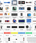 Noob Friendly Arduino Starter Kit For R3 Mega2560 Mega328 Nano With Step By Step Tutorial, Learn Electronics Fast With Motors