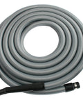 Heavy Duty 50 Foot Extension Hose for Shop and Garage Vacuums with Smooth Crushproof Interior and 1.25 Inch Swivel Adapter