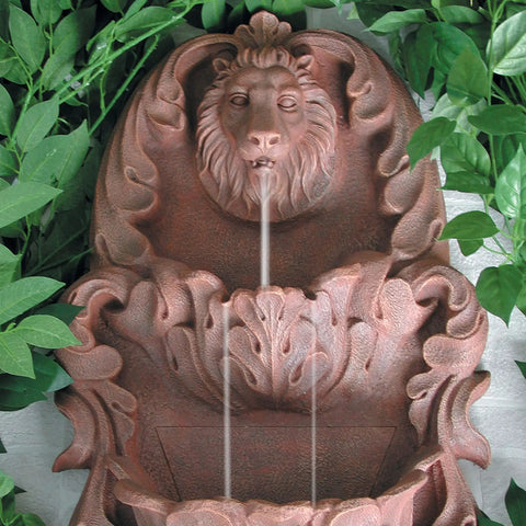 Lion-themed fountain with Statuary Pond Pump For Indoor And Outdoor Fountains With Adjustable Flow Submersible Magnetic Drive