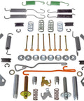 Rear Drum Brake Hardware Kit for Select Cadillac, Chevrolet, and GMC Models - Direct Replacement Set With Necessary Springs, Pins, Clips
