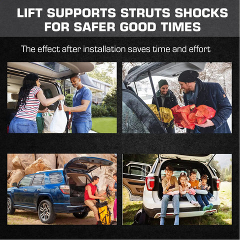 Families using rear tailgate lift supports pair for Enclave 2008 2014 Buick SG230114 6165 for easy loading and unloading