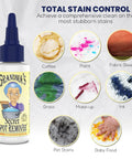 Secret Spot Remover For Clothes Chlorine Free Toxin Free Stain Remover For Fabric That Eliminates Oil Paint Blood And Pet Stains