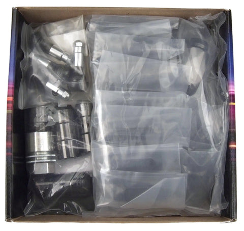 Black Cone Seat Wheel Installation Kit for 5-Lug Rims with M14 x 2.0 Thread in packaging