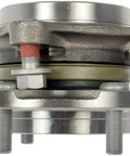 Front PrePressed Hub Assembly For Select Lexus And Toyota Models OE Fix Plug And Play Ready To Install Out Of The Box Includes All Bearings And Components Saves You Time And Hassle No Shop Press Needed, side view