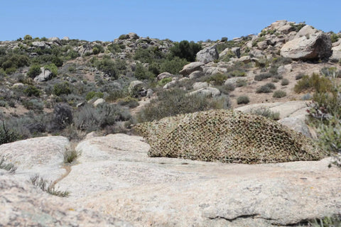 Multicam Camo Netting for Tactical Shelters and SmartFrame Systems, Lightweight Yet Durable With Field Replaceable Wheel Housings