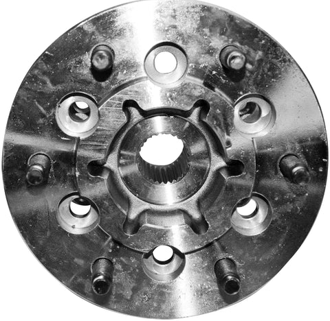 Front view of Front Wheel Bearing And Hub Assembly For Select Chevrolet And GMC Models, Complete OE Replacement