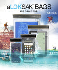 Waterproof Dry Bags For Phones And Small Gear Airtight Underwater Pouch That Lets You Use Touch Screen Compatible Diving Certified