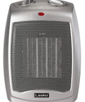 Compact Desktop Ceramic Space Heater With Adjustable Thermostat, Two Heat Settings And Fan Only Mode, Quiet Personal Heater