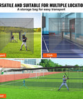 55 Foot Baseball Batting Cage Net For Baseball And Softball Training in backyard, club, and school environments