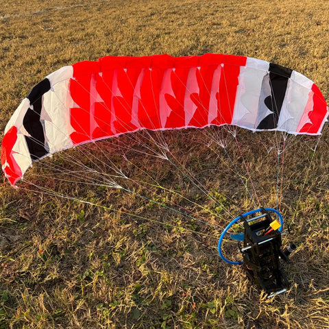 150cm Wingspan RC Paraglider PNP Kit With 2300KV 2205 Brushless Motor For Outdoor Paragliding Self Assembly Requires Battery Transmitter Receiver Not For Beginners Pilot Ready For Adults