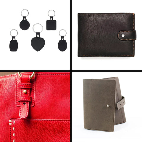 Badass DIY Leather Hardware 125 Piece Round Head Chicago Screw Set With Five Hella Durable Colors For Crafting Belts Bags Shoes And Dog Collars Fresh Dope Rivet Accents That Bring Real Rock Solid Style including black leather keychains and wallets.