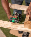 Using 18V Triple Hammer Impact Driver from Two And A Half Inch Coil Siding Nailer Pro Bundle With Bonus 18V Kit for wood joining