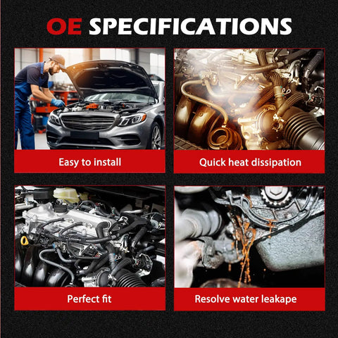 Easy to install and maintain, showcasing Badass Engine Water Pump With Seal Gasket Fits Range Rover Sport Discovery F Pace Jaguar Xf.