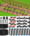 Greenhouse Micro Drip Irrigation Kit With 1/2 Inch Main Tubing And 1/4 Inch Distribution Tubing Plug And Play Automatic Drip System