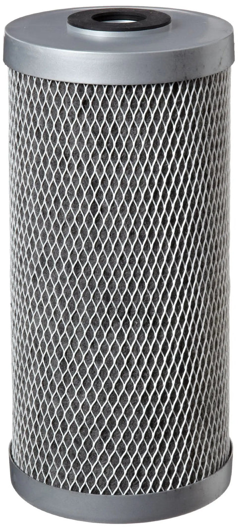 Big Blue 10 Inch Carbon Water Filter Cartridge Point Five Micron For Whole House Filtration Fits 10 By 4.5 Inch Housings High Flow