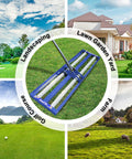 Beefed Up Lawn Leveling Rake With Aluminum Roller Base And Stainless Steel Construction 30 By 10 Inch for garden golf lawn farm