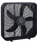 20 Inch High Velocity Box Fan With 3 Speed Settings, Carry Handle, Durable Copper Motor For Strong Airflow And Quick Cooling