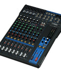 MG12 12 Input 4 Bus Mixer With D PRE Preamps One Knob Compressor Metal Chassis XLR Outputs Built In Effects Universal Power Supply