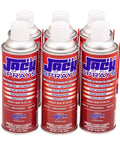 Front view of pack of 6 Industrial Strength Lubricant Spray For Heavy Duty Gear, 12 Oz No Drip Foaming Formula, Rust Busting And Penetration
