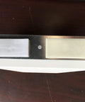 Easy Install Door Alarm With 16x12 Foot Detection Area And 70dB Alert, Battery Powered Motion Sensor for Small Shops on table