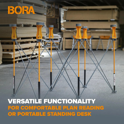 Centipede 6-Piece Riser Set For Work Stands Boosts Working Height To 36 Inches Easy 5-Minute Install Lifts Your Workbench