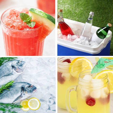 Portable Countertop Ice Maker With Self Cleaning Produces 26 Lbs A Day Ice Ready In 6 To 8 Minutes Includes Ice Scoop And Basket Compact Desktop Unit For Home Office Or Parties making ice for drinks and coolers