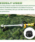 String Trimmer Head With Quickfeed Bump-Feed Replacement For Dewalt 20V-60V Trimmers Fits DCST972 DCST922 DCST925 in use on grass