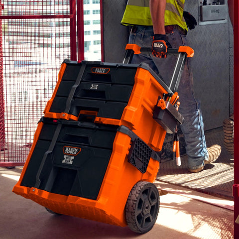 Bombproof 3 Drawer Tool Organizer Stackable Storage Bin With Swivel Adjustable Dividers And 50 Pound Rating Designed For Custom Mobile Workstations Built Like A Tank For Contractors Nationwide