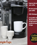 600 Count Disposable Coffee Filters For Keurig And K Cup Single Serve Brewers Use Your Own Coffee To Brew Custom Pods next to brewer