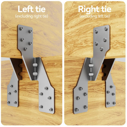 Heavy Duty Galvanized Right Hurricane Ties For Roof Rafters Deck Framing 25 Pack Wall Plate Braces Seismic Grade Professional Rock Solid Job Site Staple