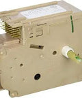 Side view of Washer Timer Replacement For Top Load Washing Machines, Model 131758600, showing the durable gear timer module.