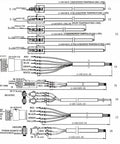 Wiring diagram for Universal 36V And 48V Brushless Dc Motor Controller For Ebikes showing connections and color codes.