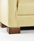 Solid Wood Furniture Risers L Shaped Bed Lifters 3 Inch Couch Feet For Sofa Table 4 Pack Heavy Duty Rubber Wood Stands with sleek finish