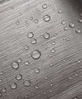 Water droplets on 20 By 30 Ft Waterproof Heavy Duty Tarp With Eyelets And Reinforced Edges Reversible All Weather Shade Canopy