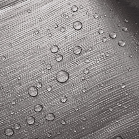 Water droplets on 20 By 30 Ft Waterproof Heavy Duty Tarp With Eyelets And Reinforced Edges Reversible All Weather Shade Canopy