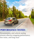 Centric 105.09050 POSI-QUIET rear brake pads for select Nissan and Renault models.