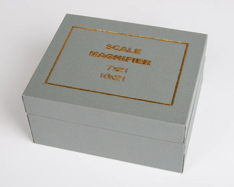10x Pocket Optical Comparator Set With 9 Reticles storage box for measuring threads angles radii circles lengths glass lens