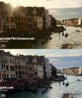 Comparison of disposable film camera look and regular look images using Repurposed Disposable Camera Inspired Mirrorless Pancake Lens For Sony E Mount 32mm Focal Length With Fixed F11 Aperture Ultra Compact Body Old School Instant Film Look Photos For Sony Mirrorless Cameras.