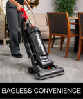 Heavy Duty Commercial Upright Vacuum Cleaner Featuring A Massive 15 Inch Wide Cleaning Path That Legit Crushes Carpet Dirt And Ground In Grime CRI Certified Beast Mode For Pro Cleaners in use on carpet.