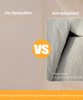 Comparison of F&J ripstop fabric and non-ripstop fabric for Patio Furniture Cover Waterproof UV Resistant For 72 To 84 Inch Dining Table.
