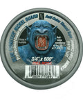 Image of Three Quarters Inch Nickel Guard Antiseize Thread Sealing Tape Pro Grade PTFE Nickel Blend High Temperature Silver For Plumbing And Gas Lines Heavy Duty Thread Sealant, showing product container with branding and specifications.