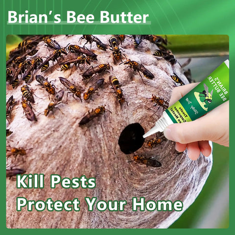 Bee Butter For Outside 1 Pack Sticky Trap That Targets Wood Bees Wasps And Ants Easy Direct Application Into Active Holes