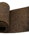 High Grade Cork Buna Nitrile Gasket Material Sheet 6.5 Inch By 36 Inch One Eighth Inch Thick shown partially rolled up