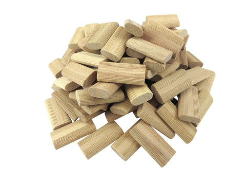 100 Pack Beechwood Loose Tenons For Domino Joinery System 10mm Diameter 50mm Length Solid Kiln Dried Beech Elongated No Rotate Design